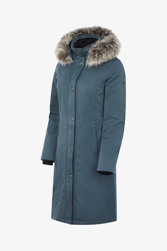 Anya Waterproof Riding Coat Petrol 10