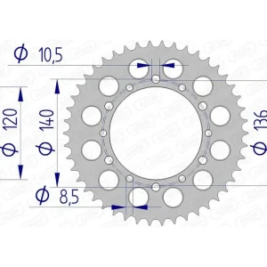 Corona AFAM aluminio 17404 - Paso 520 tegen Muis en Rat
