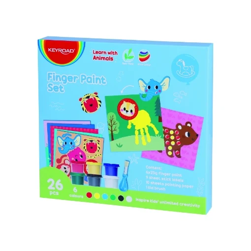 Dierveilige Keyroad - Finger Paint Set