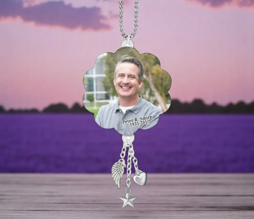 Interieur Scallop Loving Memory Memorial Car Charm