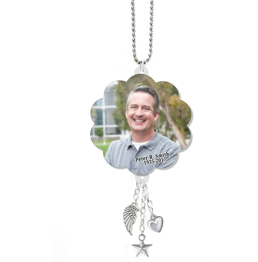 Interieur Scallop Loving Memory Memorial Car Charm