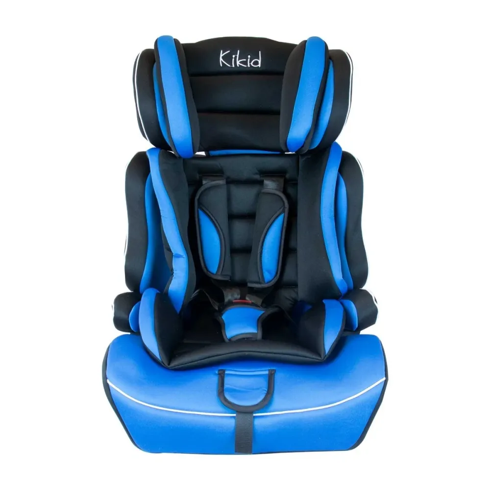 Kikid Car Seat Basic Blauw, 9-36 kg met Natuurlijke Geur