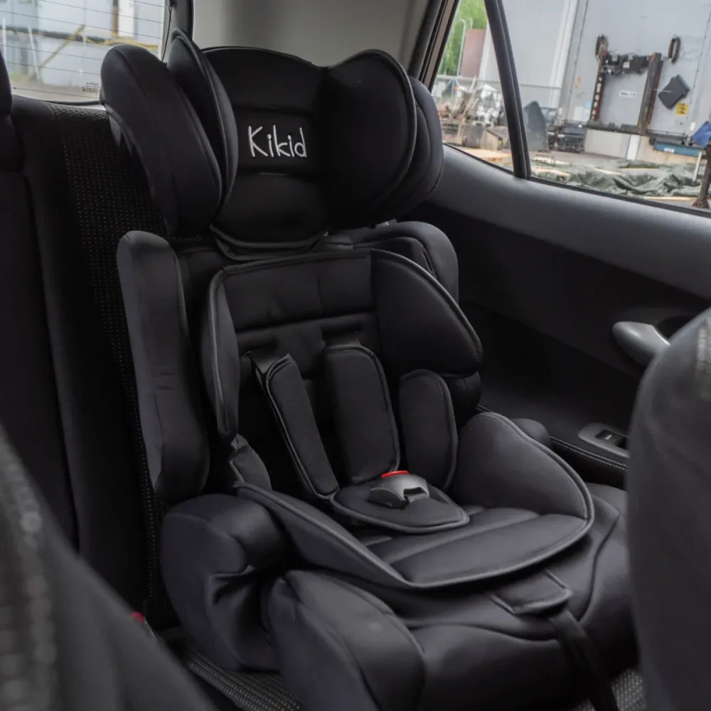 Kikid Car Seat Basic Blauw, 9-36 kg met Natuurlijke Geur
