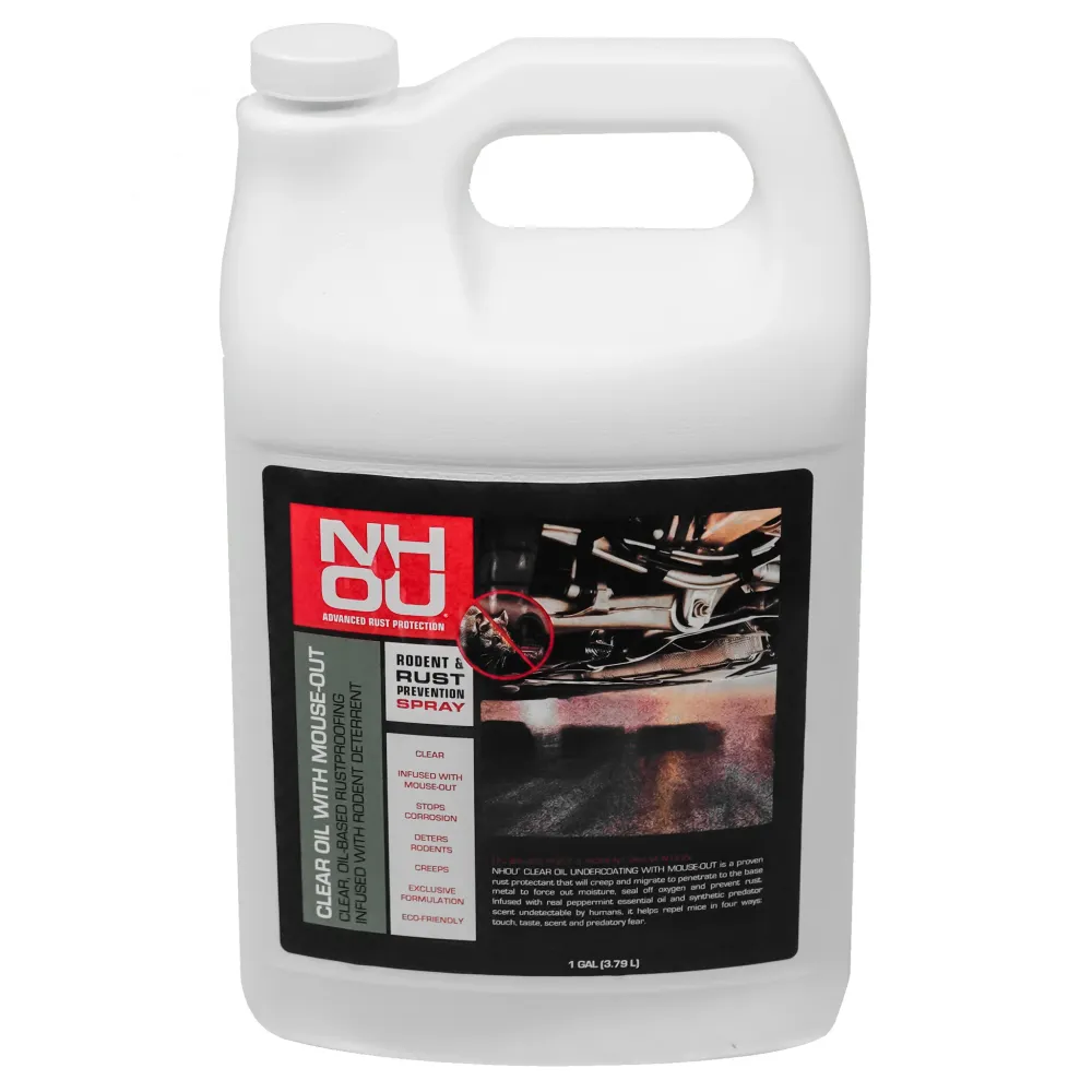 NHOU Undercoating Oil Glashelder 1 Gallon