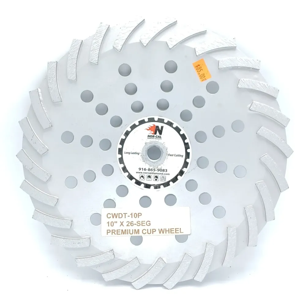 10" Premium Cup Wheel