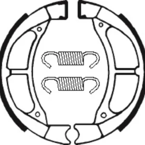 Zapatas de freno Tecnium BA021 Complete Set met 3 Applicators