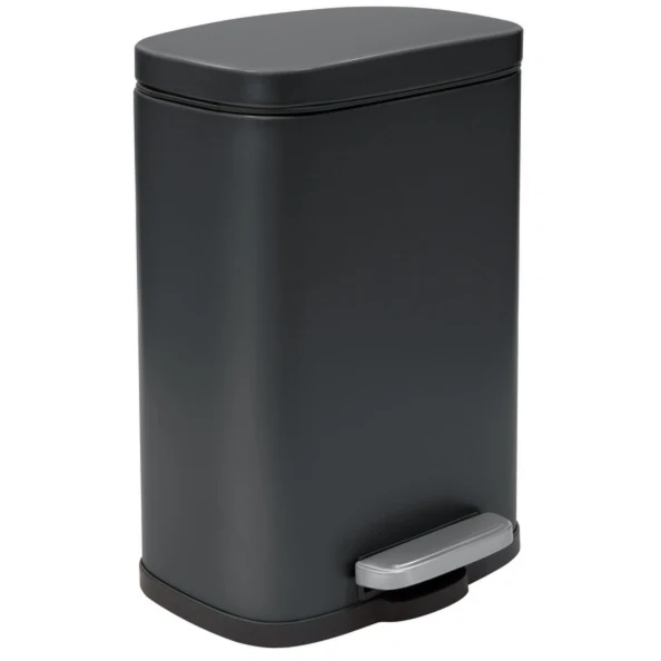 Pedal bin model Akira 5 Lt. doffe black color