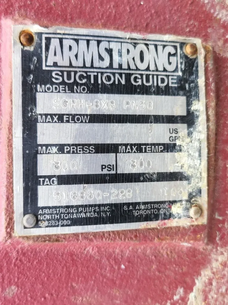 300 PSI Suction Guide SGHH-8X8 PN50 Complete Set