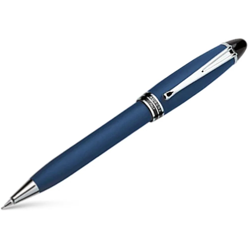 Aurora Ipsilon Mechanical Pencil - Zeeblauw - Chrome Trim