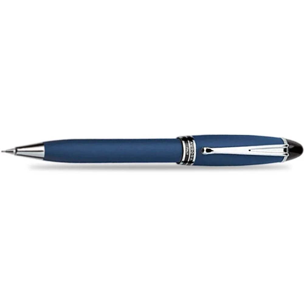 Aurora Ipsilon Mechanical Pencil - Zeeblauw - Chrome Trim