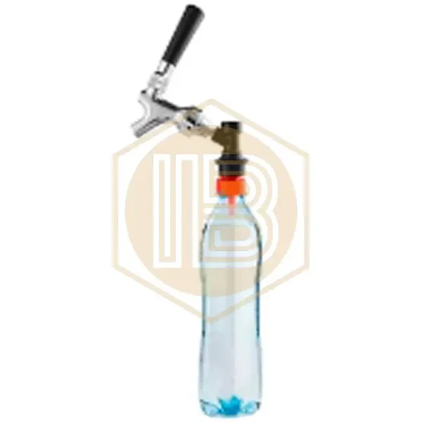 Ball-Lock threaded plug connector PET bottles Rood