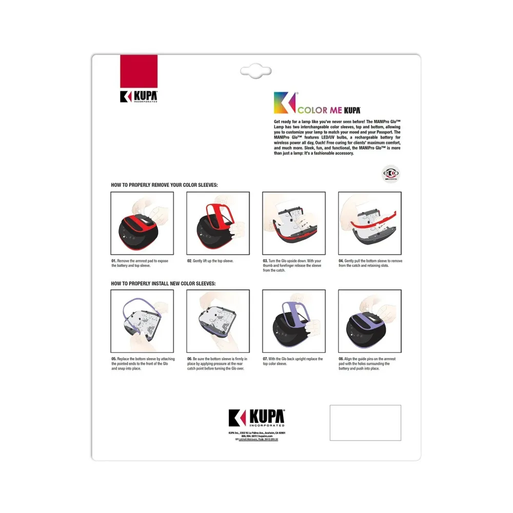 MP Glo Color Sleeve - Phantom met 12-delige Bitset