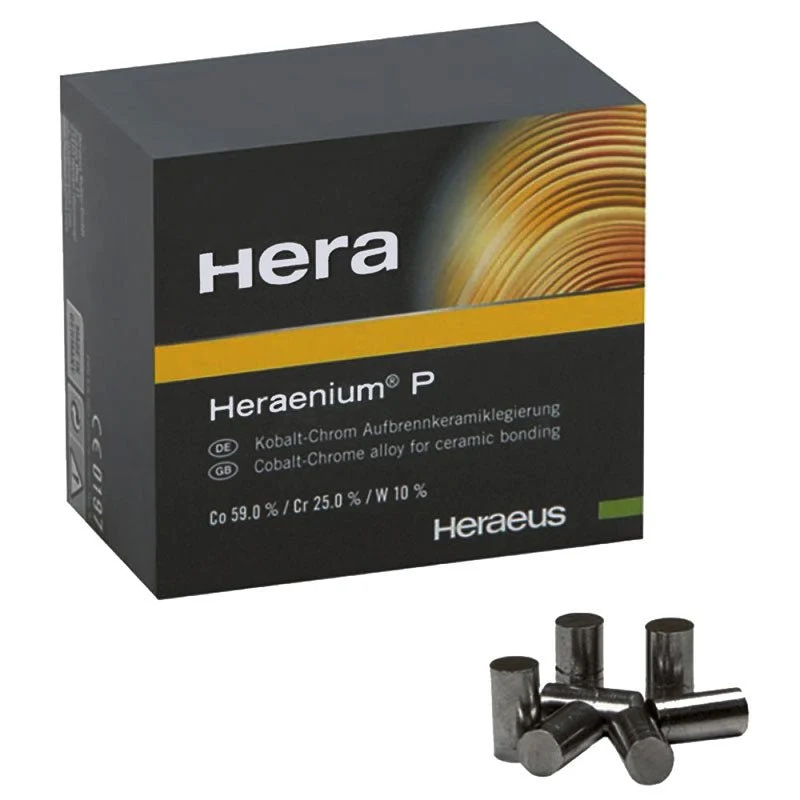 Heraenium P - Luxury ceramic legering CR CO without nickel - this 13.8.