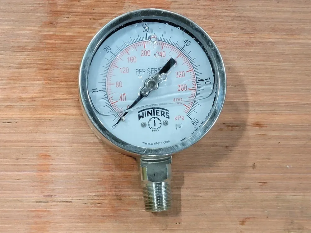 Pressure Gauge PFP Series 60 psi Rood