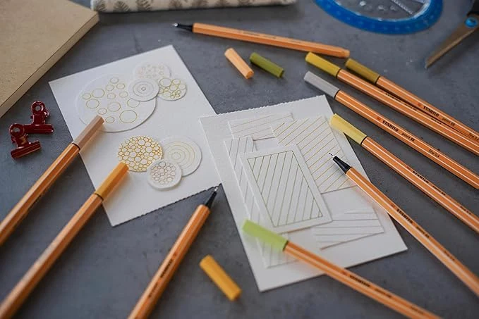 Stabilo - Point 88 Fineliner - Estuche Plastico 20 colores Koffer