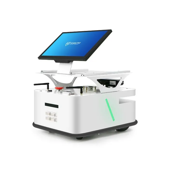 Wheeltec S100 Service Robot Auto Recharge 14 Touch RPi5 8GB M10P
