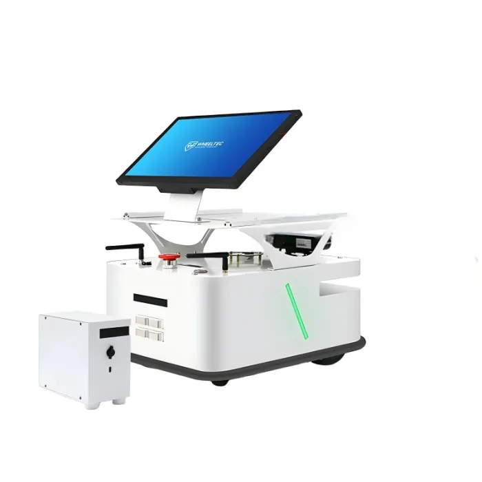 Wheeltec S100 Service Robot Auto Recharge 14 Touch RPi5 8GB M10P