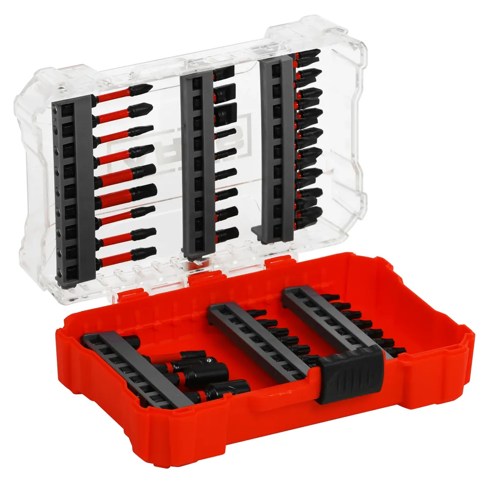 ARES 31021 - 60-Piece Torsion Power Bit Set Magnetic Bit Holder