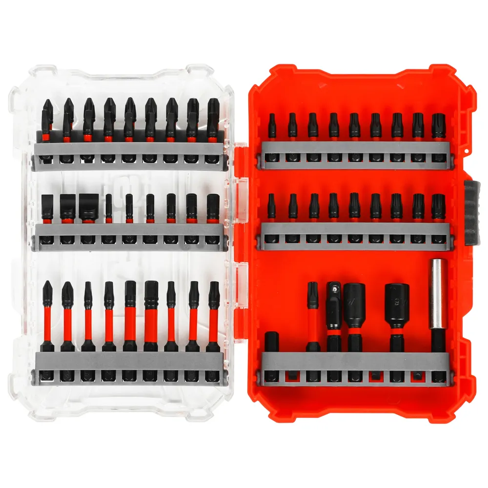 ARES 31021 - 60-Piece Torsion Power Bit Set Magnetic Bit Holder