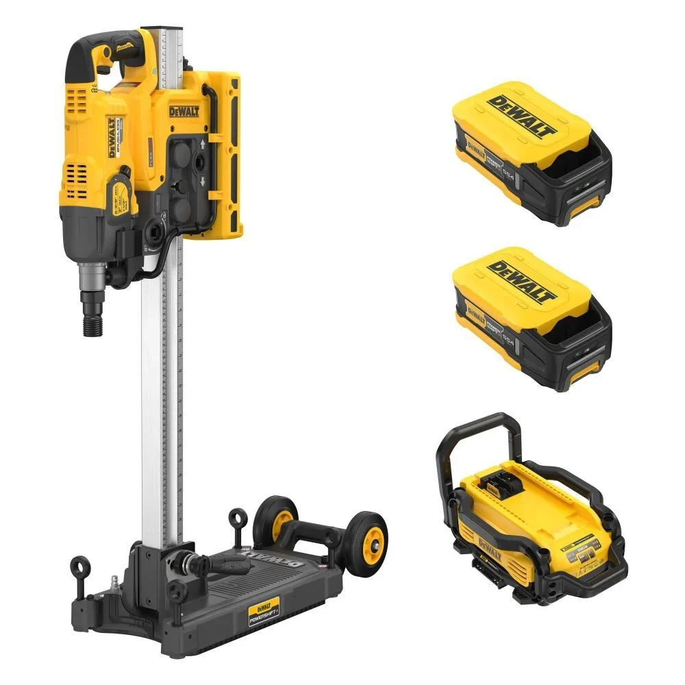 DEWALT POWERSHIFT 6-3/8 Inch Core Drill Stand Kit DCPS150AG2