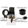 Eklipes Viper Handlebar Mount 12 Volt Power Socket, Koolzwart Harley-Davidson