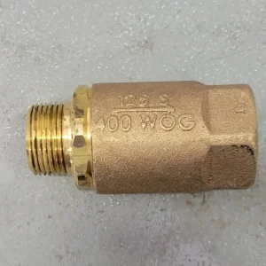 1" FNPT Threaded Warm brons Check Valve 90AR1136