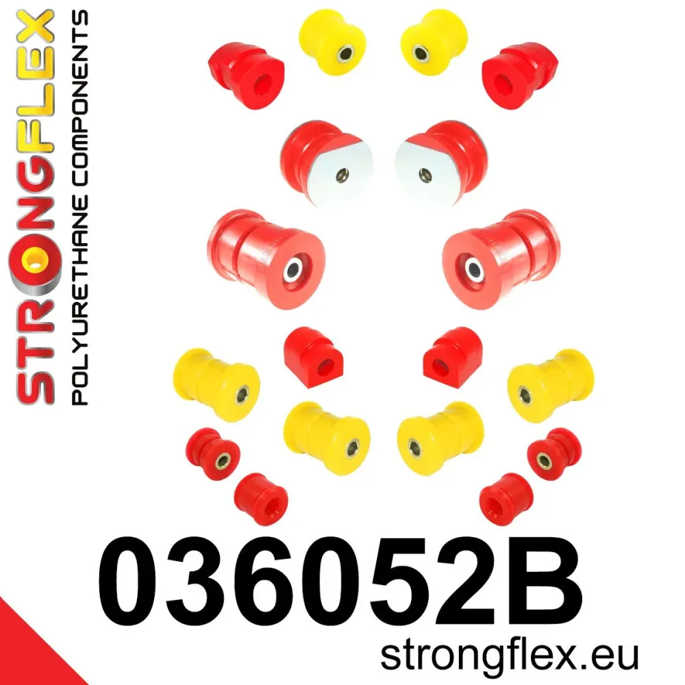Full suspension polyurethane bush kit - BMW > Serie 5 > II E28|BMW > Serie 6 > I E24 > E24