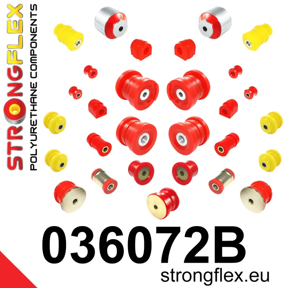 Full suspension polyurethane bush kit - BMW > Z4 > II E89