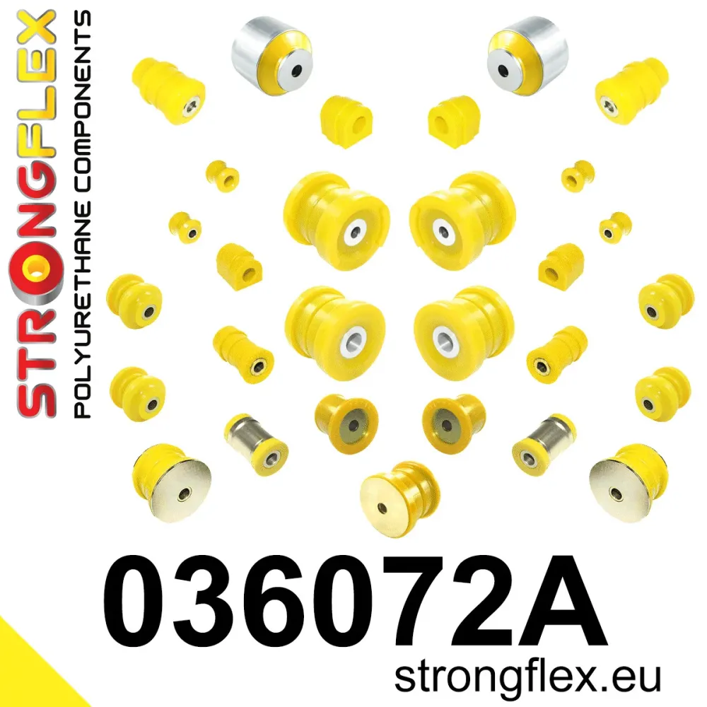 Full suspension polyurethane bush kit SPORT - BMW > Z4 > II E89