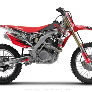 Honda GRAPHICS - "DIRTY ANGEL" rood