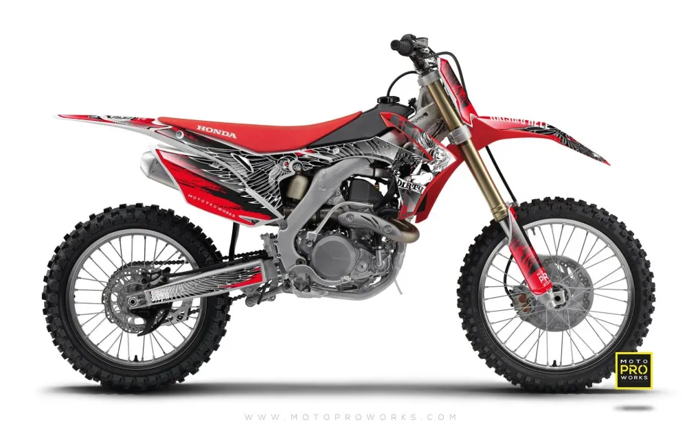 Honda GRAPHICS - "DIRTY ANGEL" rood