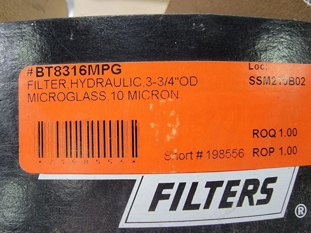 Hydraulic Spin-on Transmission Filter BT8316-MPG