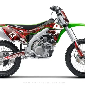 Kawasaki GRAPHICS - "M90" rood