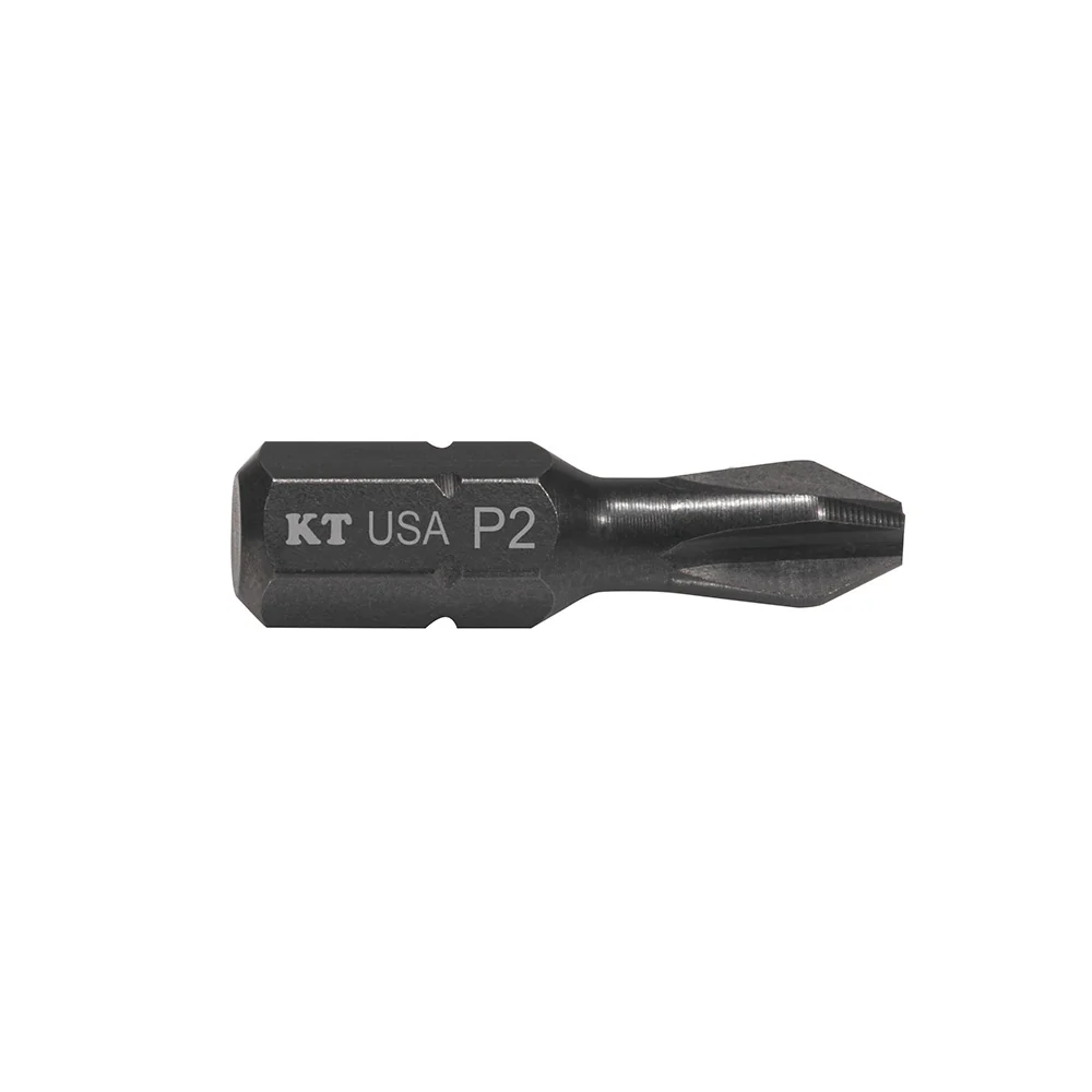KLEIN TOOLS #2 Phillips Insert Power Driver, 1-Inch 5-Pack