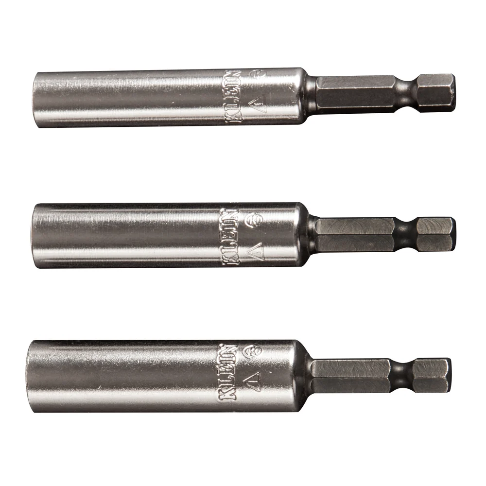 KLEIN TOOLS Power Nut Driver Set, 3-Pack