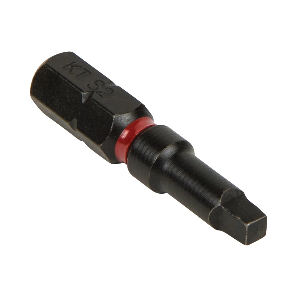 KLEIN TOOLS Pro Impact Power Bits, #2 Square, 5-Pack