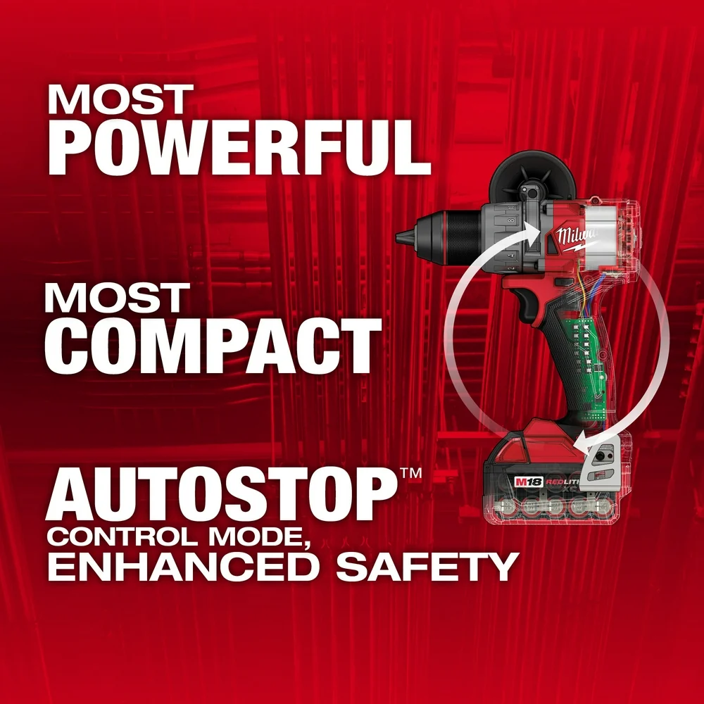 MILWAUKEE M18 FUEL™ 1/2" Hammer Drill/Driver Kit