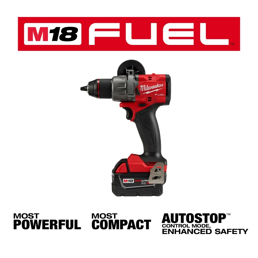 MILWAUKEE M18 FUEL™ 1/2" Hammer Drill/Driver Kit