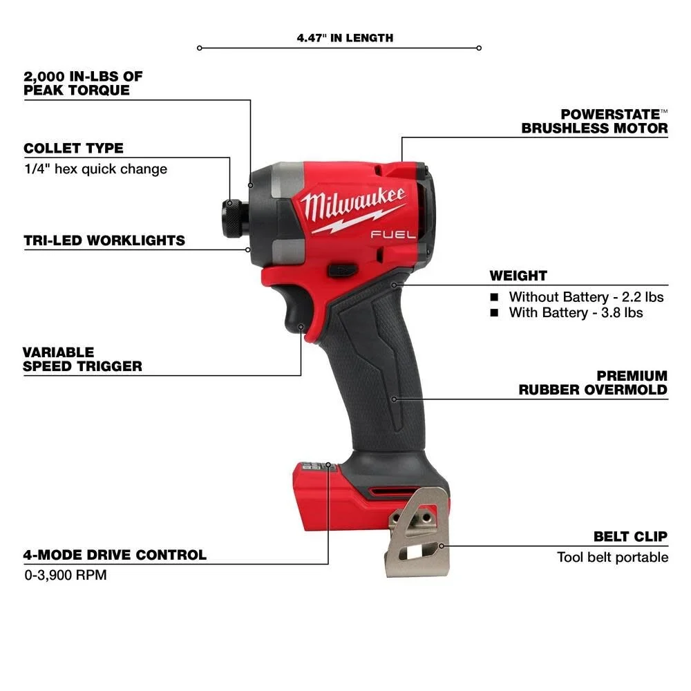 MILWAUKEE M18 FUEL™ 5 Tool Combo Kit