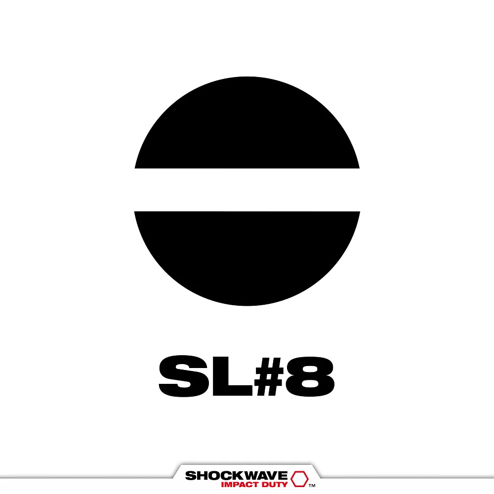 Milwaukee Tools SL 3/16 2” Power Bit 1PK 48-32-4919