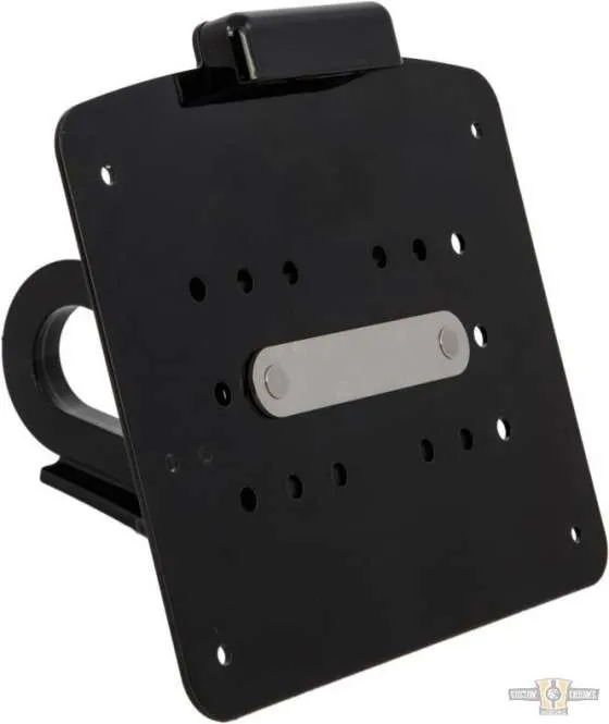 Short License Plate Side Mount Kit Black Anodized Harley-Davidson