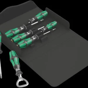 WERA 7 PC. Kraftform 300/7 Set 2 Screwdriver Set Kraftform Plus
