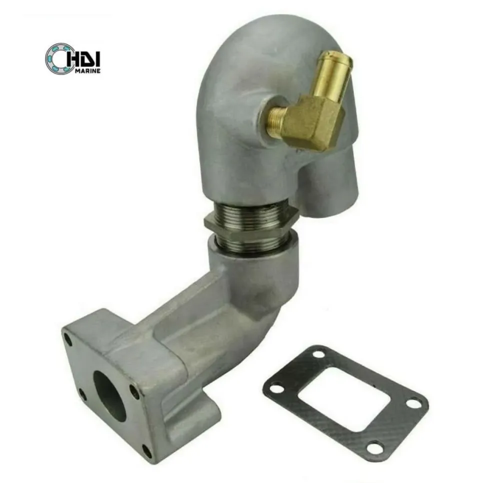 Yanmar 3YM30 Roestvast Steel Exhaust Outlet Kit