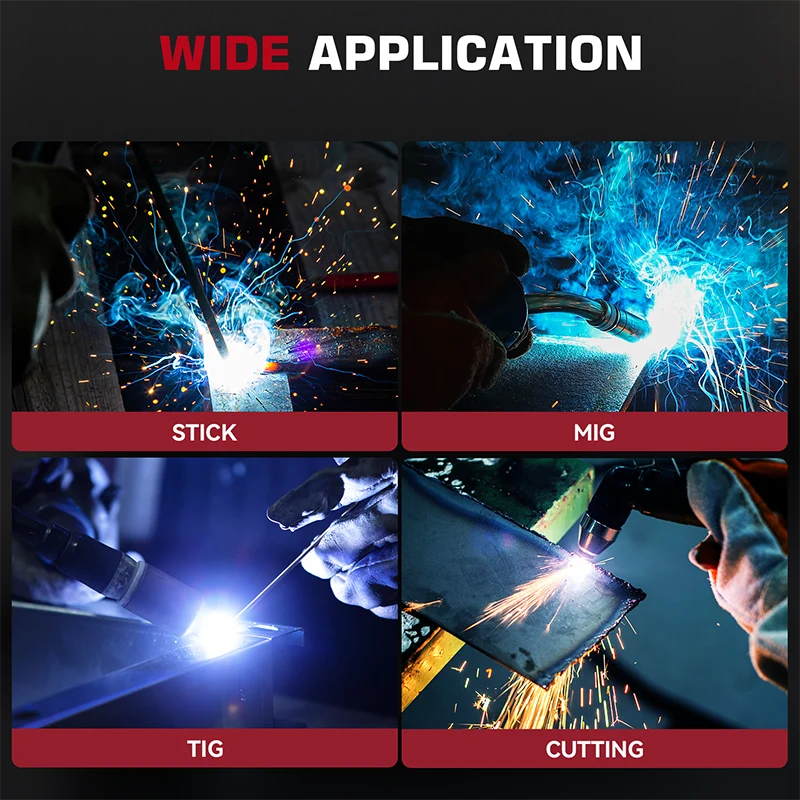 Auto Darkening True Color Welding Hood Ebbenhout VisionMax X200