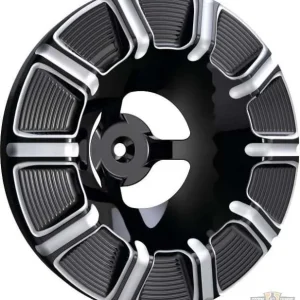 Velocity 10-Gauge Air Cleaner Cover Ebbenhout Harley-Davidson met 2KG Blusmiddel