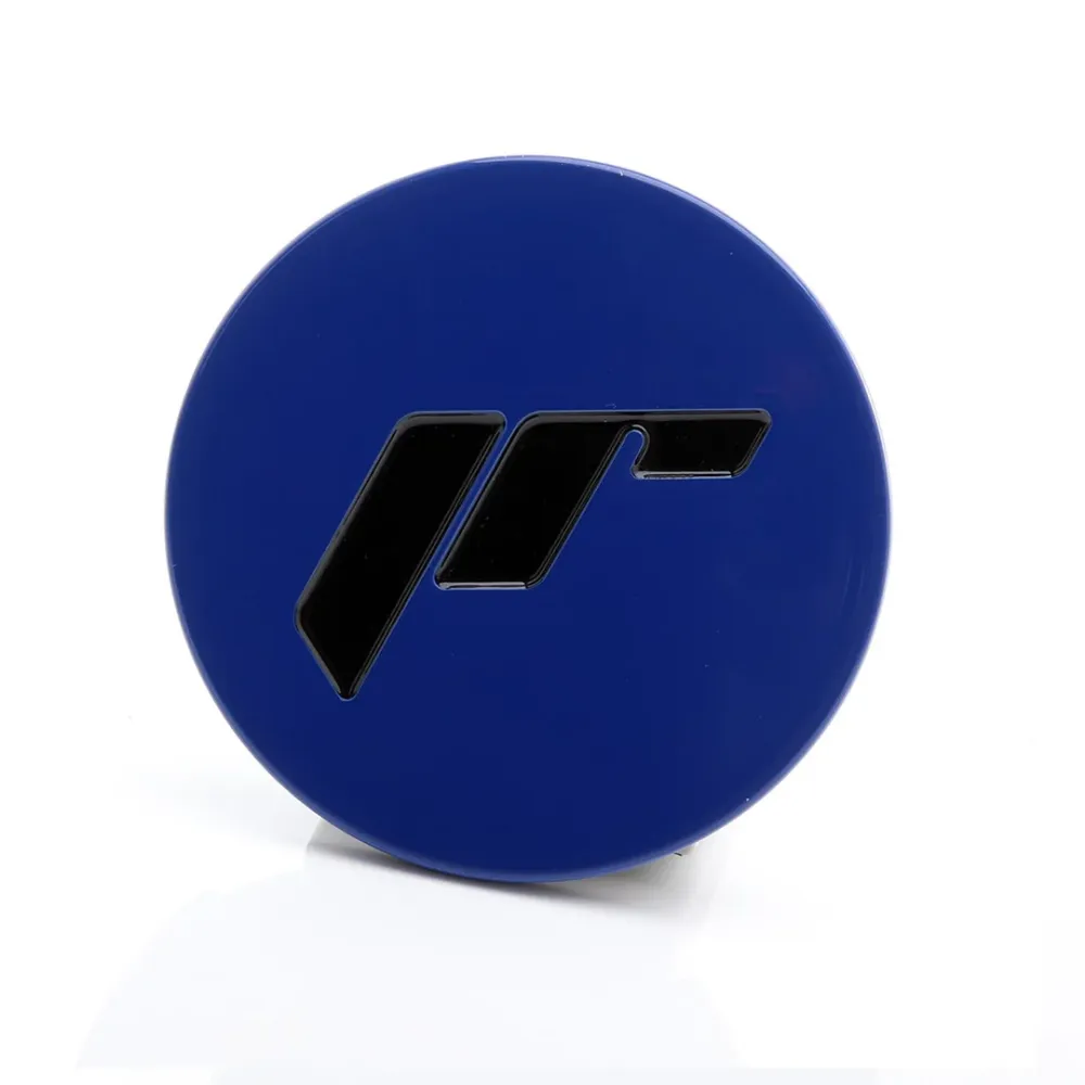 Japan Racing Center Cap Ø68 mm - Zeeblauw