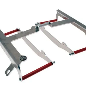Originele sensor Protectores de radiador aluminio rojo AXP Honda AX1370