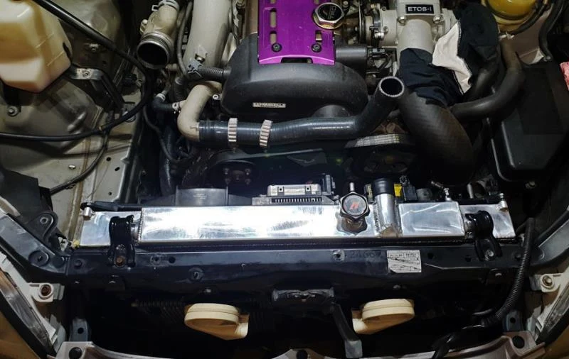 Zware Dienst Mishimoto Performance Aluminium Radiator Toyota JZX100 (Cresta / Chaser / Mark II) (1JZ-GE#1JZ-GTE)