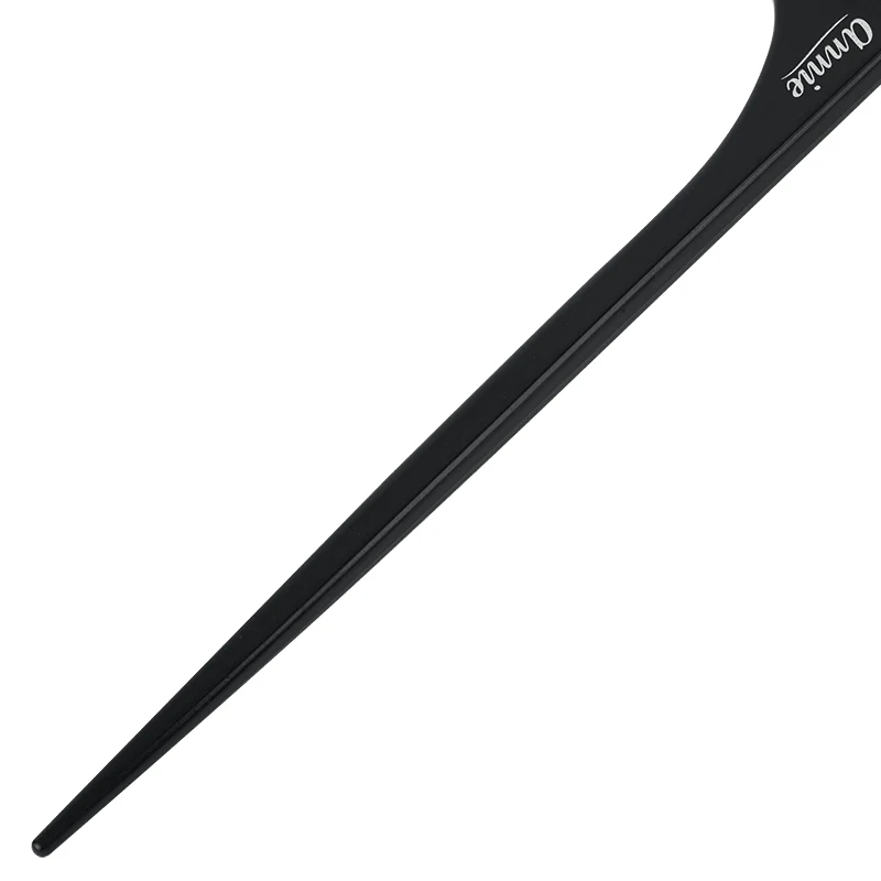 Annie Rat Tail Section Comb Zwart