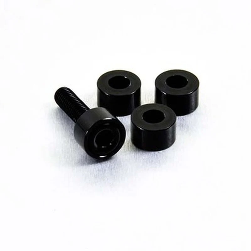 Arandela de Aluminio cilíndrica M6 Pro-Bolt LWACP6BK Negro